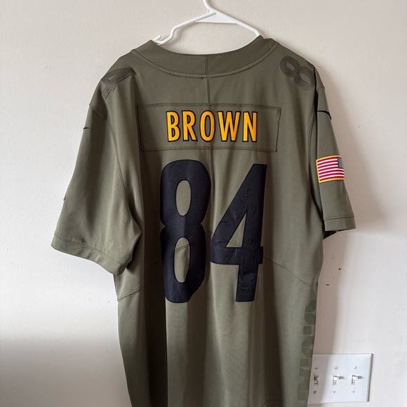 Nike Olive Green Men's Jersey - Picture 7 of 7